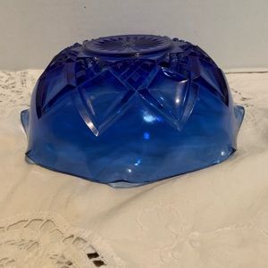 Vintage Hazel Atlas Cobalt Blue Bowl